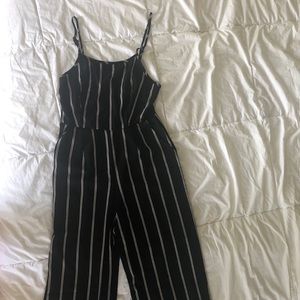 Striped jumpsuit